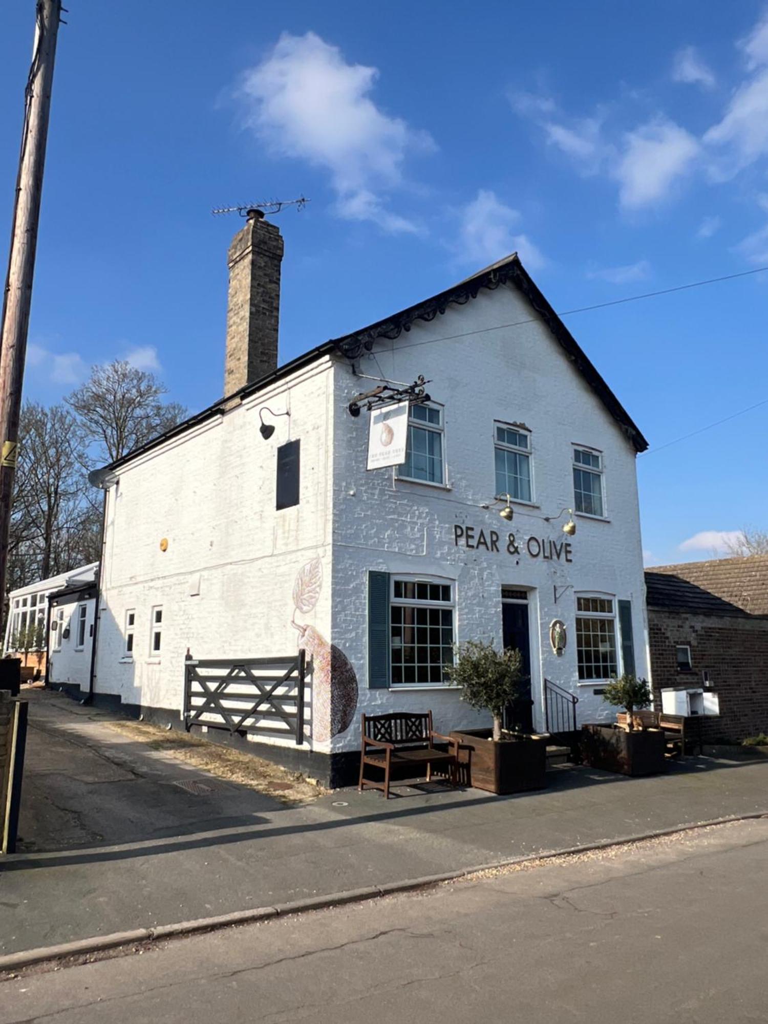 Pear & Olive Cottage Hildersham Exterior foto
